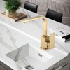 WOWOW Single Handle Deck Mount Stainless Steel Bar Faucet  in Brushed Nickel - 3 of 4