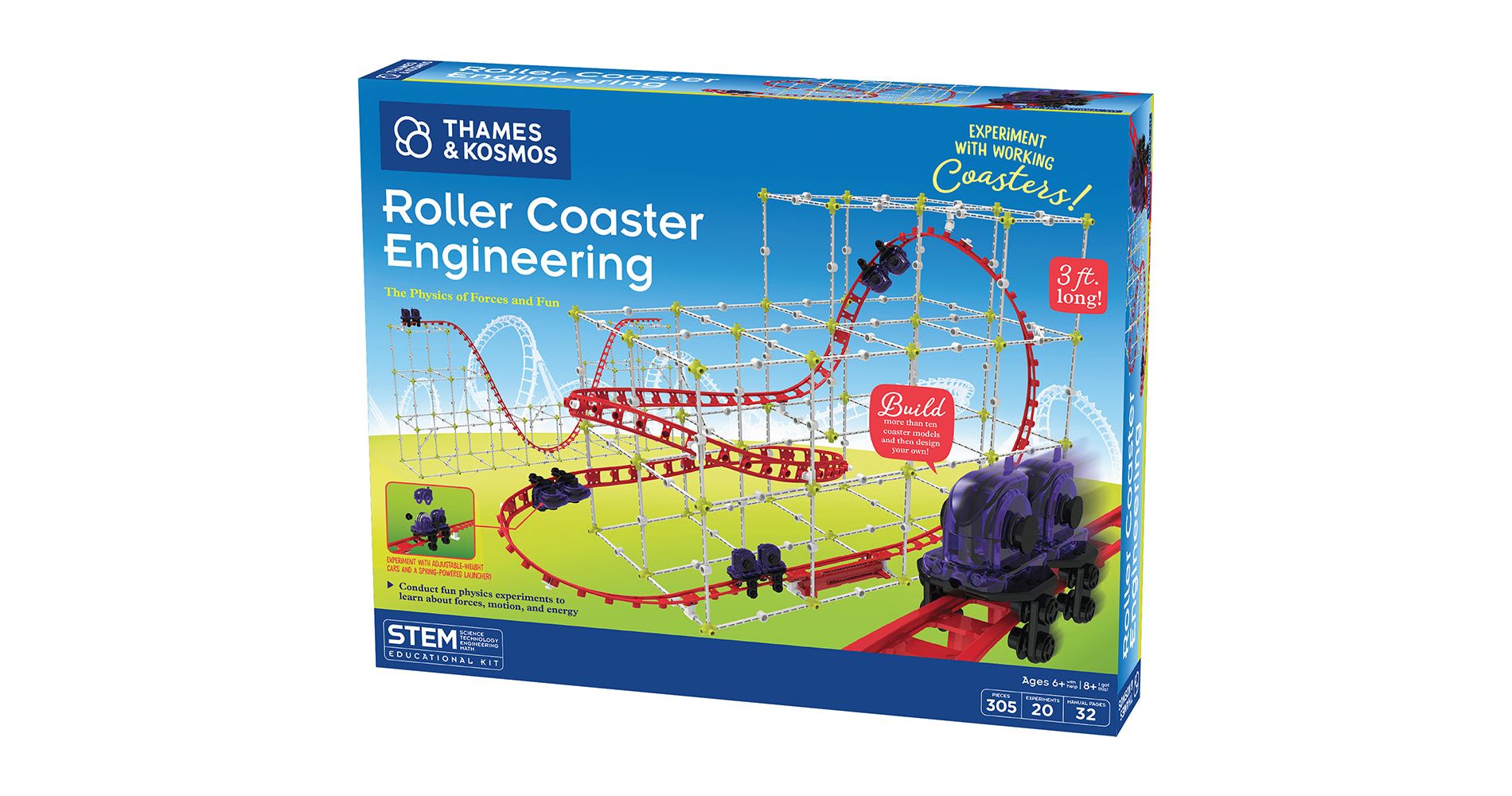 Thames & Kosmos Roller Coaster Engineering STEM Kit