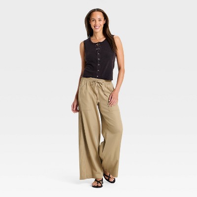 Women's Boyfriend Button-Front Tank Top - Universal Thread™