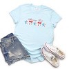 Simply Sage Market American Babe Star Bow Coquette  Short Sleeve Tee - 3 of 4
