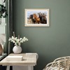 Americanflat 13x19 Picture Frame with Shatter-Resistant Glass - Use as 11x17 Frame with Mat or 13x19 Frame Without Mat - Natural Oak - 4 of 4