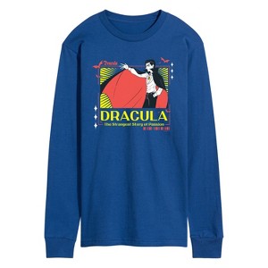 Men's - Universal - Anime Dracula Long Sleeve Graphic T-Shirt - 1 of 3