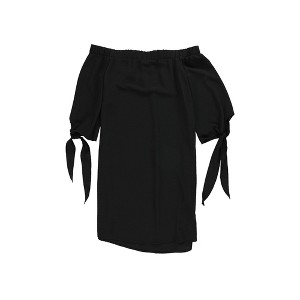 bar III Womens Off The Shoulder Shift Dress - 1 of 2
