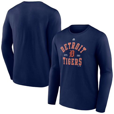 Mlb Detroit Tigers Men's Long Sleeve Core T-shirt - S : Target
