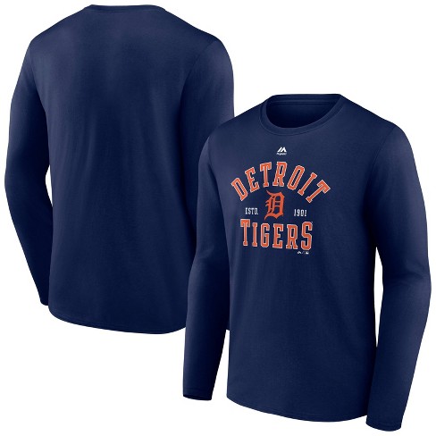 MLB Detroit Tigers Men's Long Sleeve Core T-Shirt - M