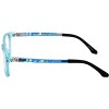 NY Eye Enhance Kids Designer Reading Glasses Crystal Blue/Matte Black 4132 46 mm - 3 of 4