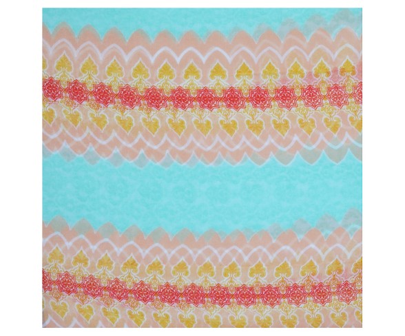 Women's Sylvia Alexander Infinity Marekesh Scarf - Mint/Peach