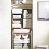 3 Shelf Hanging Closet Organizer Gray - Room Essentials™ : Target