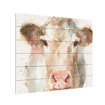 Lisa Audit 'Farm Friends II' Wood Slat Art
