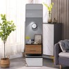 KTMBDW Full Length Mirror, Floor Mirror with Aluminum Alloy Thin Frame,Free Standing or Wall-Mounted Mirrors for Living Room - 4 of 4