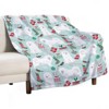 DSANE Samoyed Christmas Christmas Throw Blanket Soft Fleece Christmas Blanket Cozy Flannel Throw for Couch Bed - 3 of 4