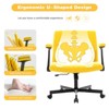 PAGED Modern Office Chair Height Adjustable Gaming Chair with Additional Pillow for Living Room, Home Office - 3 of 4