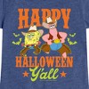 Girls' - SpongeBob SquarePants - Happy Halloween Y'all Fitted Short Sleeve Graphic T-Shirt - 2 of 4