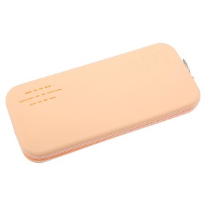 Unique Bargains Travel Silicone Makeup Brush Bag 1 Pc - 1 of 4