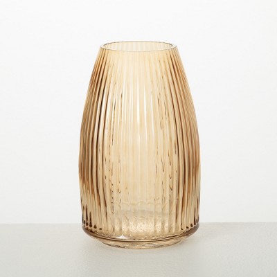 Ribbed Glass Vase : Target