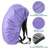 Unique Bargains Waterproof Backpack Rain Cover with Vertical Reflective Strap - 3 of 4