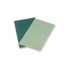 Moleskine Ruled Journal L Volant Sage Green: Soft Cover, Pocket Size, Perforated Pages, 5.125 x 8.25 Inches, 2 Pack - 2 of 4