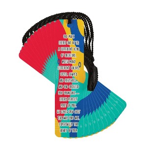 Dicksons God Made Every One Different Colorful 6 inch Paper Bookmark Pack of 12 - 1 of 4