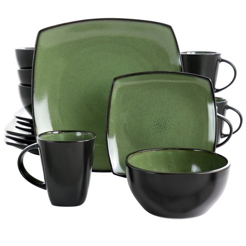 Gibson Home Yellowstone 16 Piece Dinnerware Stoneware Set