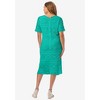 Jessica London Women's Plus Size Crochet Dress - 3 of 4