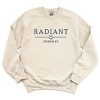 Simply Sage Market S.W.Smiley Embroidered Radiant Smiley Outline Sweatshirt - 2 of 4