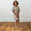 Mightly Girls Fair Trade Organic Cotton Flutter Sleeve A-line Dress - 3 of 4