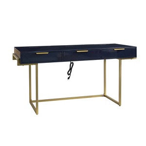 Sandy Desk swith Built in Outlet | ARTFUL LIVING DESIGN - 1 of 4