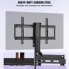 VEVOR Motorized TV Lift Stroke Length 35 Inches Motorized TV Mount Fit for 32-65 Inch TV Lift with Remote Control Height Adjustable, Black - 4 of 4