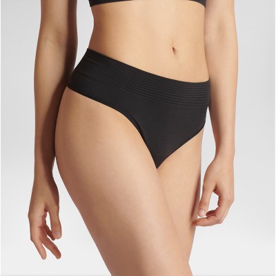 Jockey Generation™ Women's Recycled Seamfree Ribbed Bikini Underwear - Black  M : Target