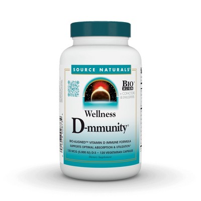 Wellness D-mmunity by Source Naturals, Inc.  -  120 VegCap