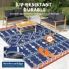 Coucheta Outdoor Rug, Reversible Plastic Camping Rugs, Large Waterproof Floor Mat and Rug for Outdoors, Outside Carpet for Rv, Deck, Camper, Picnic - 2 of 4