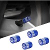 TruAIR Auto Metal Tire Valve Stem Caps, 4pcs Universal Dog Paw for Vehicles - 3 of 4