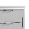 Royal Hampton Nightstand, 2 Drawers w Acrylic Handles, 24 Inch - 4 of 4