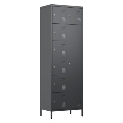 SUXXAN 8 Doors Metal Lockers for Employees School Office Gym Home Storage,Assembly Required
