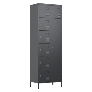 SUXXAN 8 Doors Metal Lockers for Employees School Office Gym Home Storage,Assembly Required - 1 of 4