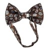 Men's Paisley Design 2.75 W And 4.75 L Inch Pre-Tied adjustable Bow Tie - 2 of 3