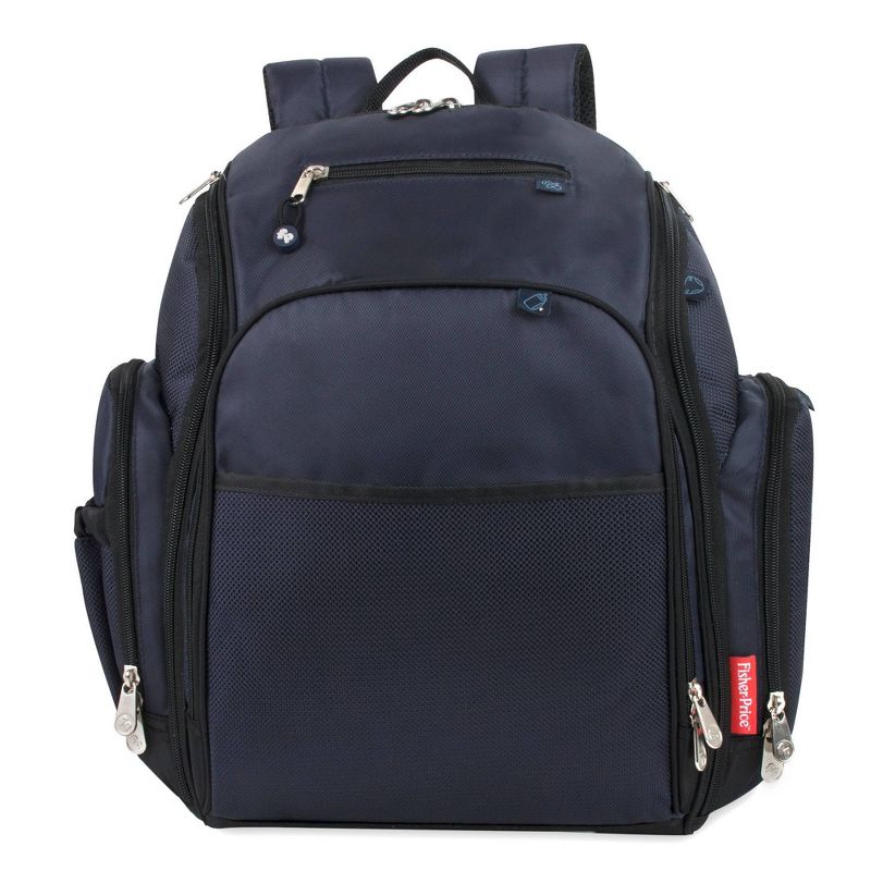 Fisher-Price Kaden Backpack Diaper Bag - Navy, 2 of 10