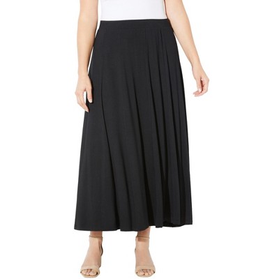 Catherines Women's Plus Size Anywear Seamed Skirt