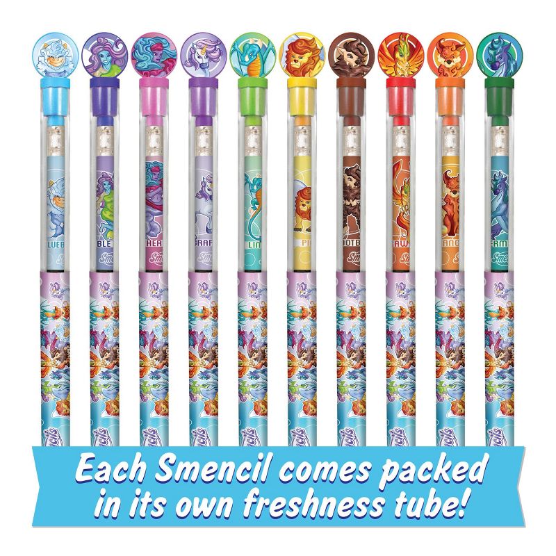 Scentco 20pk Gourmet Scented #2 Smencils w/Black Finish Mythical, 5 of 6