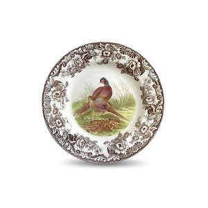 Spode Woodland 10.5” Dinner Plate, Perfect for Thanksgiving and Other Special Occasions, Made in England, Bird Motifs - 1 of 4