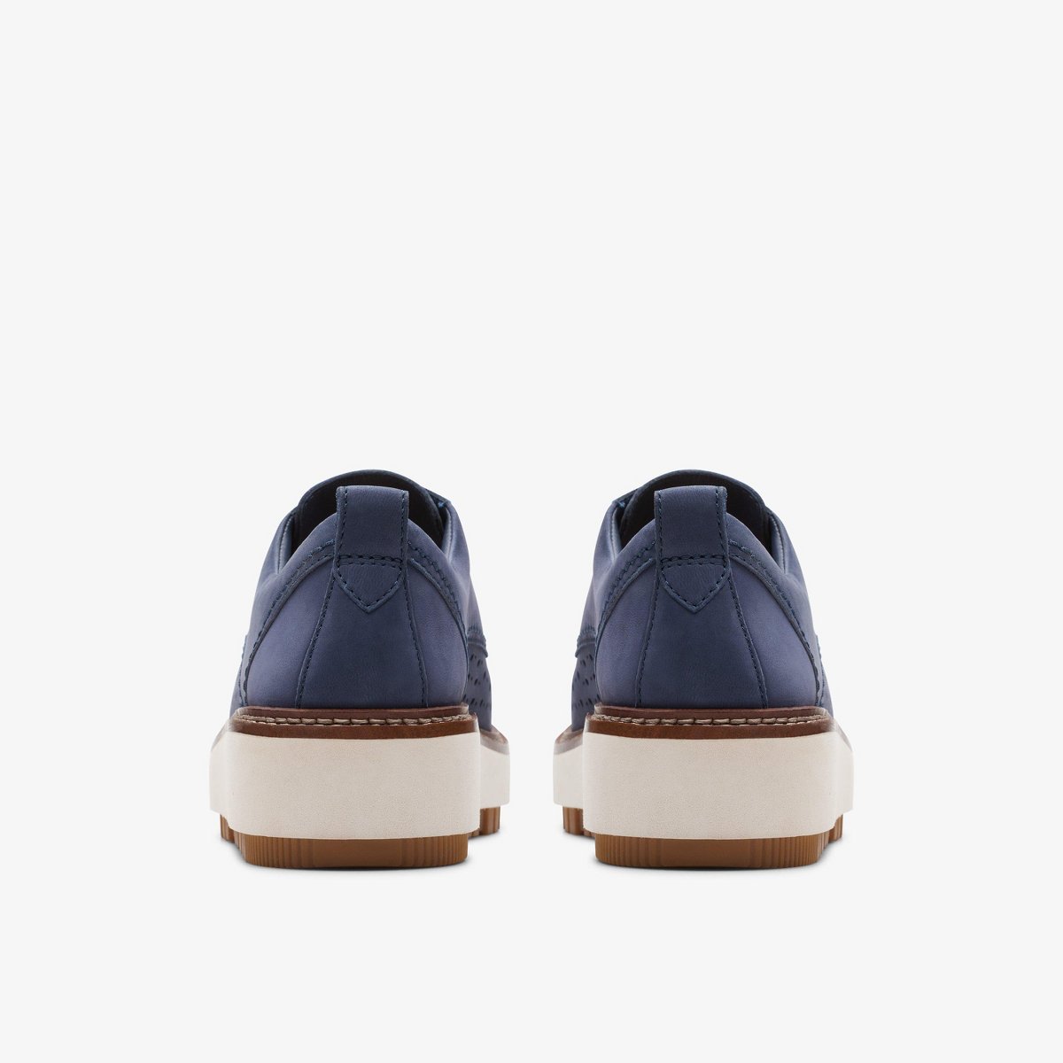 Обувь Clarks Womens Orianna Move Navy Nubuck Shoes 8 Medium — фото 5