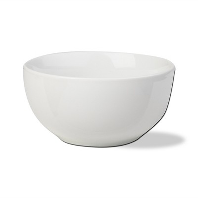 TAG Whiteware Porcelain Dinnerware Cereal Pasta Bowl, 20 oz. Dishwasher Safe Set 4