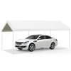 Gymax 10X20 FT Steel Frame Canopy Shelter Waterproof  Car Carport Garage Party Tent White - 2 of 4