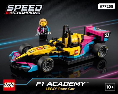 LEGO Speed Champions F1 ACADEMY LEGO Race Car 77258 : Target