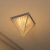 Artloge Triangular Pyramid Table Lamp with Frosted Glass Lampshade Bedside Desk Lamp - 3 of 4