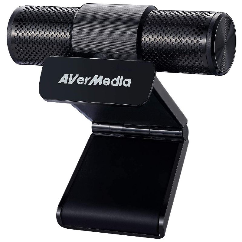 AVerMedia Live Streamer CAM 313: Full HD 1080P Webcam, Privacy Shutter, Dual Microphone, 360 Swivel AI Facial Tracking Stickers Black (PW313), 3 of 7