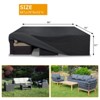 AKEfit Patio Furniture Cover Waterproof Outdoor Furniture Cover for Table and Chairs Set Cover 98" L x 78" W x 31" H - 2 of 4