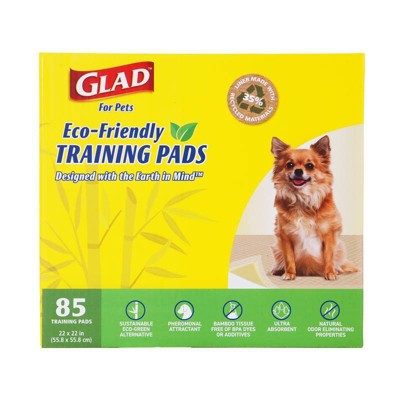 Glad Earth Friendly Bamboo Dog Training Pads - 85ct