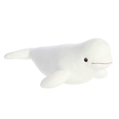 Aurora Large Beluga Destination Nation Adventurous Stuffed Animal White ...