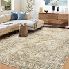 Hallway Runner Rug Long Rug Runner Washable Non-Slip Carpet for Kitchen Entryway Laundry Bedroom, Vintage Accent - 2 of 4